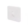 Schneider Electric Lisse 10AX 1-Gang 1-Way "Press" Retractive Switch White