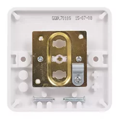 Schneider Electric Lisse Coaxial TV Return Socket White -White Switches & Sockets Sales Store 6208J A3