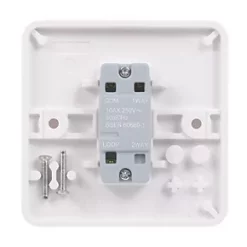 Schneider Electric Lisse 10AX 1-Gang 1-Way 10AX Light Switch White 6 Schneider Electric Lisse 10AX 1-Gang 1-Way 10AX Light Switch White -White Switches & Sockets Sales Store 6762J A2