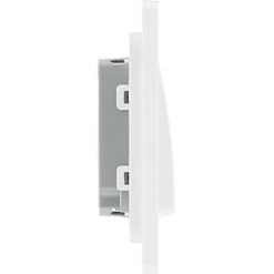 British General Evolve 20 A 16AX 2-Gang 2-Way Wide Rocker Light Switch Pearlescent White with White Inserts 11 British General Evolve 20 A 16AX 2-Gang 2-Way Wide Rocker Light Switch Pearlescent White with White Inserts -White Switches & Sockets Sales Store 685PY A5