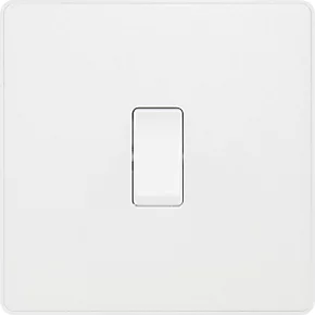 British General Evolve 20 A 16AX 1-Gang 2-Way Light Switch Pearlescent White with White Inserts 3 British General Evolve 20 A 16AX 1-Gang 2-Way Light Switch Pearlescent White with White Inserts - Image 3