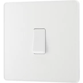 British General Evolve 20 A 16AX 1-Gang 2-Way Light Switch Pearlescent White with White Inserts 4 British General Evolve 20 A 16AX 1-Gang 2-Way Light Switch Pearlescent White with White Inserts - Image 4
