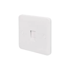 Schneider Electric Lisse RJ45 Ethernet Socket White 1 Schneider Electric Lisse RJ45 Ethernet Socket White