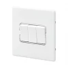 MK Aspect 10AX 3-Gang 2-Way Switch White