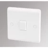 LAP 10AX 1-Gang 2-Way Light Switch White