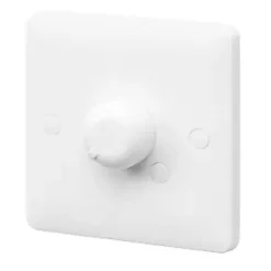 MK Base 1-Gang 1-Way LED Dimmer Switch White