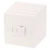 13A Switched Fused Spur White 5 Pack