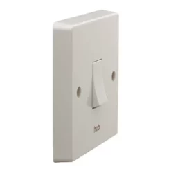 Crabtree Capital 20A 1-Gang DP Hob Switch White -White Switches & Sockets Sales Store 7483J A2