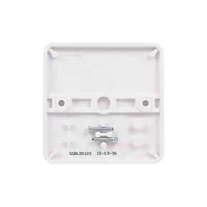 Schneider Electric Lisse 1-Gang Blanking Plate White 2 Schneider Electric Lisse 1-Gang Blanking Plate White - Image 2