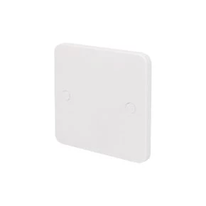 Schneider Electric Lisse 1-Gang Blanking Plate White 1 Schneider Electric Lisse 1-Gang Blanking Plate White