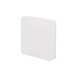 Schneider Electric Lisse 25A Unswitched Flex Outlet Plate White