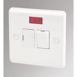 LAP 13A Switched Fused Spur with Neon White