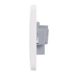 Schneider Electric Lisse 13A 1-Gang Unswitched Plug Socket White 6 Schneider Electric Lisse 13A 1-Gang Unswitched Plug Socket White -White Switches & Sockets Sales Store 7950J A2