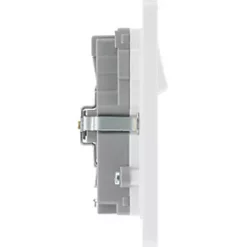 British General Evolve 13A 2-Gang SP Switched Socket + 3.1A 2-Outlet Type A USB Charger Pearlescent White with White Inserts 11 British General Evolve 13A 2-Gang SP Switched Socket + 3.1A 2-Outlet Type A USB Charger Pearlescent White with White Inserts -White Switches & Sockets Sales Store 797RF A5