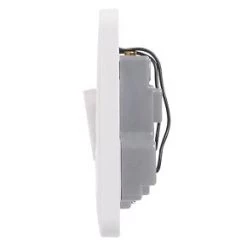 Schneider Electric Lisse 45A 2-Gang DP Cooker Switch & 13A DP Switched Socket White with LED -White Switches & Sockets Sales Store 8103J A2