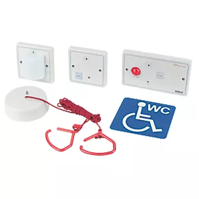 Robus RDPTA-01 Doc M Disabled Toilet Alarm White 1 Robus RDPTA-01 Doc M Disabled Toilet Alarm White