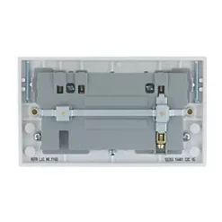 British General 900 Series 13A 2-Gang SP Switched Socket + 3.1A 2-Outlet Type A USB Charger White -White Switches & Sockets Sales Store 8529P A2