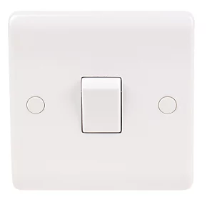 LAP 20A 1-Gang DP Control Switch White 2 LAP 20A 1-Gang DP Control Switch White - Image 2