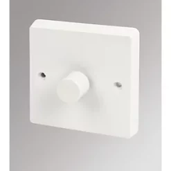 Crabtree Capital 1-Gang 2-Way Dimmer Switch White