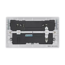 LAP 13A 2-Gang SP Switched Socket + 3.1A 3-Outlet Type A USB Charger White -White Switches & Sockets Sales Store 8952T A3