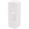 Schneider Electric Lisse 10AX 1-Gang 2-Way Rocker Switch White