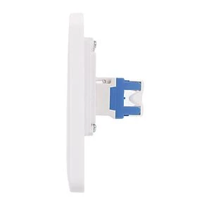 Schneider Electric Lisse Double RJ45 Ethernet Socket White 3 Schneider Electric Lisse Double RJ45 Ethernet Socket White - Image 3