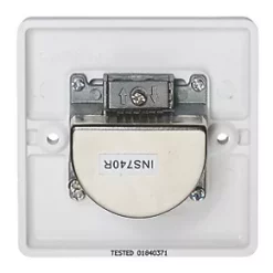 Crabtree Instinct 1-Gang Triplex Multimedia Socket White -White Switches & Sockets Sales Store 927HV A2