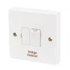 Crabtree Capital 13A Switched Fridge Freezer Fused Spur White