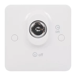 Schneider Electric Lisse 20AX 1-Gang DP Locking Control Switch White 2 Schneider Electric Lisse 20AX 1-Gang DP Locking Control Switch White - Image 2