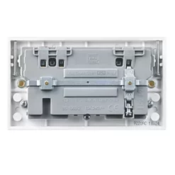 British General 900 Series 13A 2-Gang SP Switched Socket + 4.2A 2-Outlet Type A & C USB Charger White -White Switches & Sockets Sales Store 970FV A3