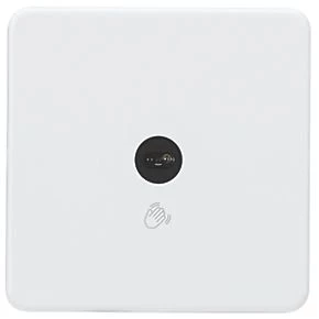 Knightsbridge SFTS1MW 2.1A 1-Gang 1-Way Light Switch Matt White with Black Inserts 1 Knightsbridge SFTS1MW 2.1A 1-Gang 1-Way Light Switch Matt White with Black Inserts