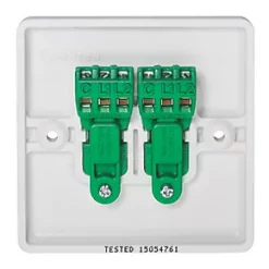 Crabtree Instinct 10AX 2-Gang 2-Way Light Switch White 5 Crabtree Instinct 10AX 2-Gang 2-Way Light Switch White -White Switches & Sockets Sales Store 972HV A2
