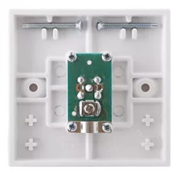 British General 900 Series F-Type Satellite Socket White with Colour-Matched Inserts -White Switches & Sockets Sales Store 97776 A2