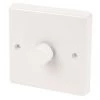 Varilight V-Dim 1-Gang 1-Way Dimmer White