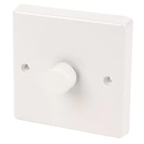 Varilight V-Dim 1-Gang 1-Way Dimmer White 1 Varilight V-Dim 1-Gang 1-Way Dimmer White