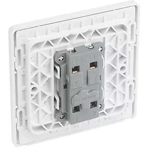 British General Evolve 20A 16AX 1-Gang Intermediate Light Switch Pearlescent White with Colour-Matched Inserts 5 British General Evolve 20A 16AX 1-Gang Intermediate Light Switch Pearlescent White with Colour-Matched Inserts - Image 5