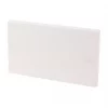 2-Gang Blanking Plate White
