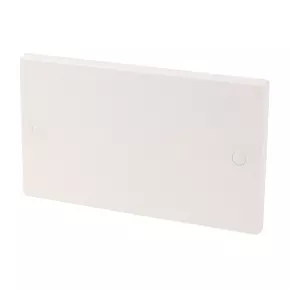 2-Gang Blanking Plate White 1 2-Gang Blanking Plate White