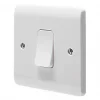 Crabtree Instinct 50A 1-Gang DP Control Switch White
